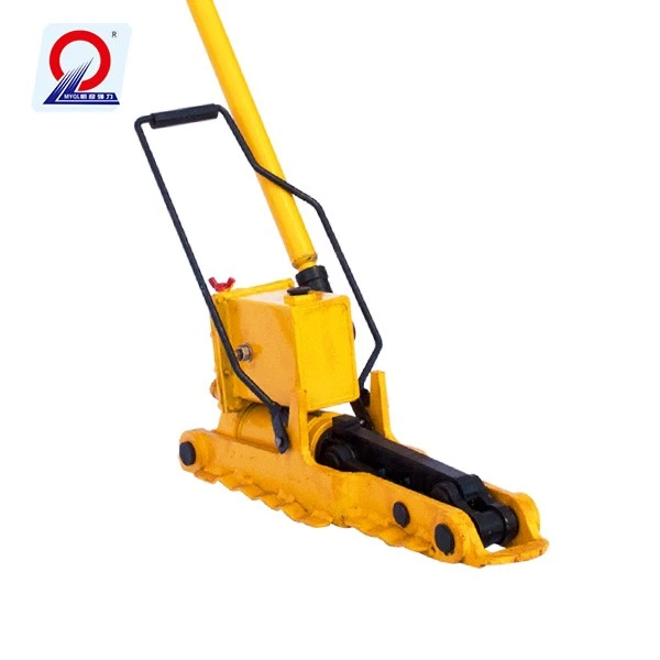 Railroad track lifter